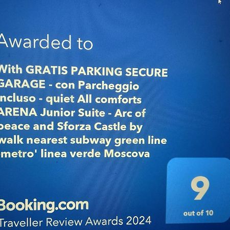 Arena Suite All Comforts - With Free Parking Garage Per Qualified Rate - Con Parcheggio Incluso Per Le Tariffe Qualificanti - Metro Verde Greenline Moscova ميلان المظهر الخارجي الصورة